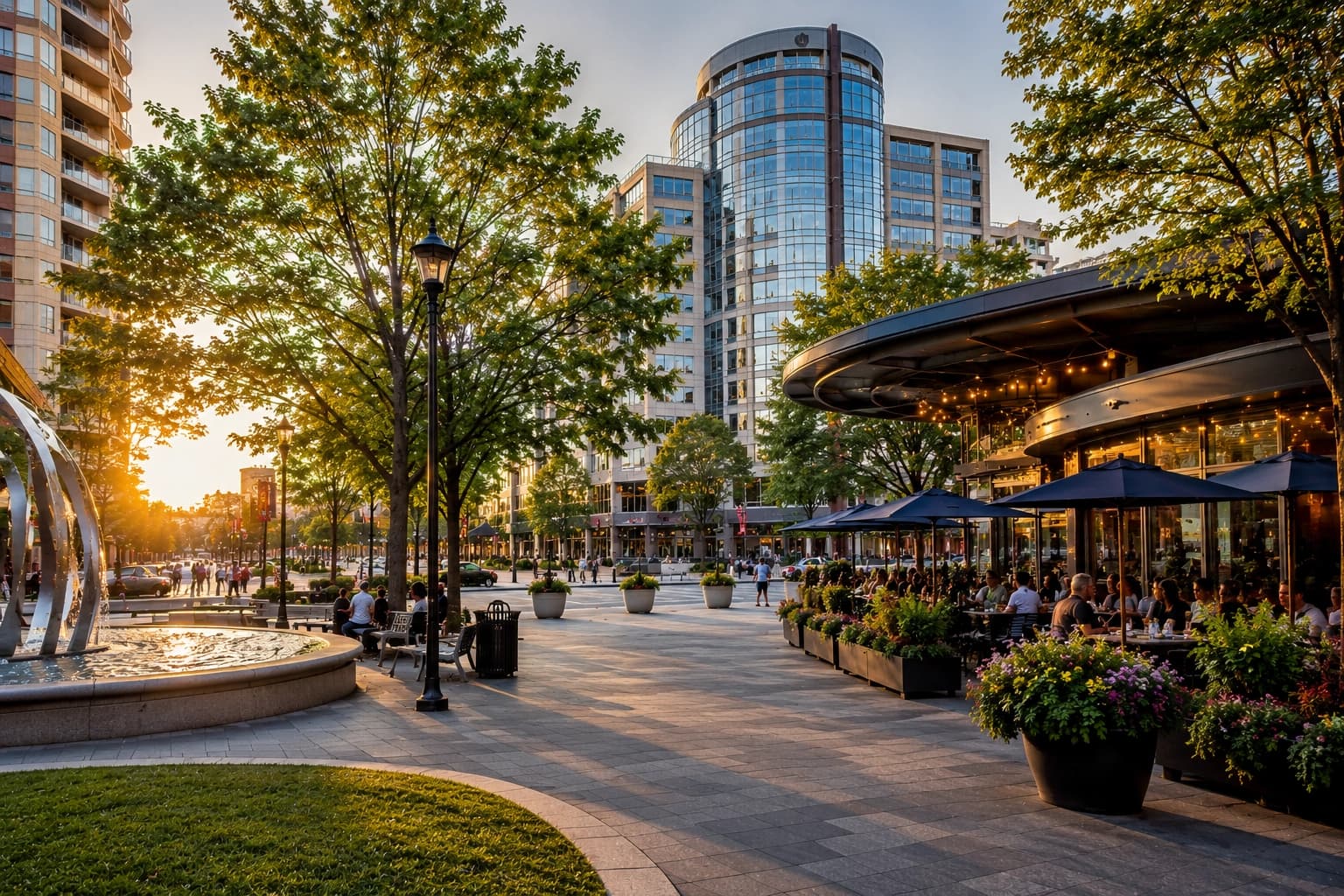Silver Spring, Maryland downtown skyline — Move With Sven real estate advisor